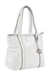 Кожаная летняя сумка Palio, цвет: белый. 10261R