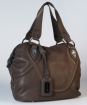 Кожаная сумка Eleganzza, цвет: коричневый. 00111594