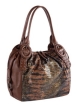Кожаная сумка Eleganzza, цвет: коричневый. Z42 - 1655-1